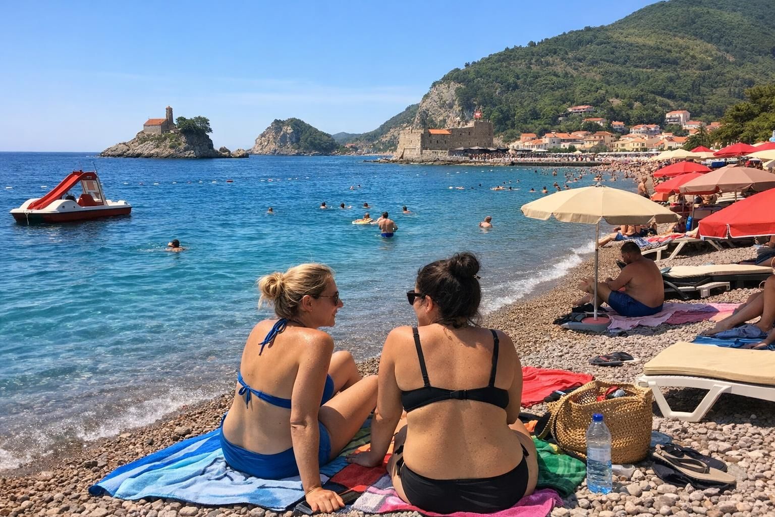 Montenegro : La côte adriatique #3 – Petrovac, 36 heures lentes