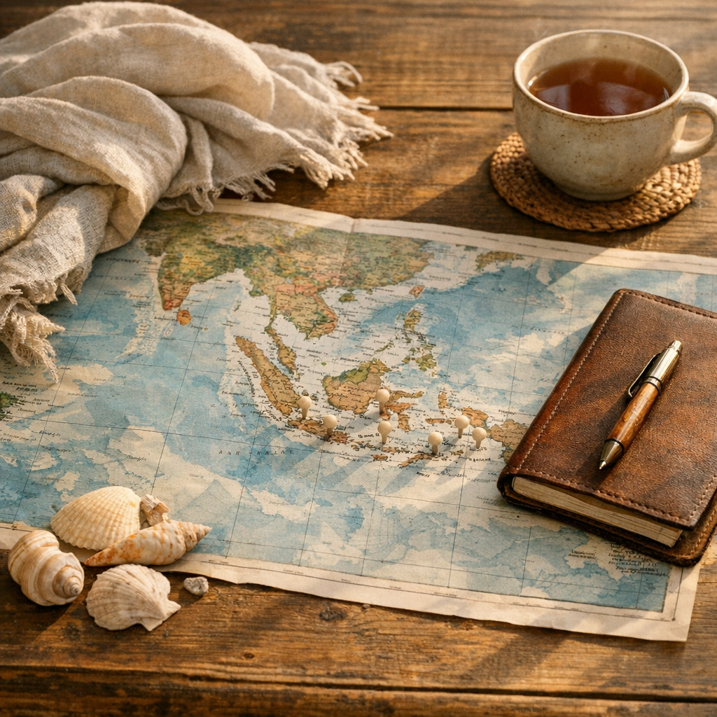 L’Indonésie sur la Carte du monde : 5 repères pour la situer