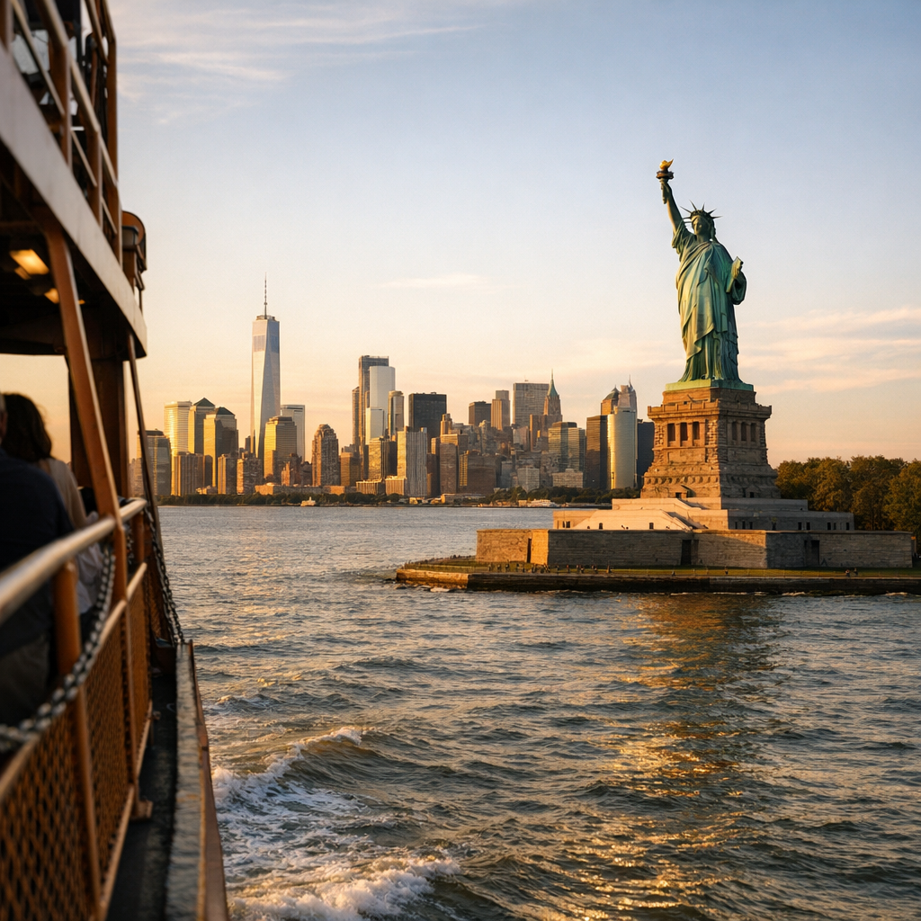 La Statue de la Liberté se visite : ferry, Billets et Ellis Island