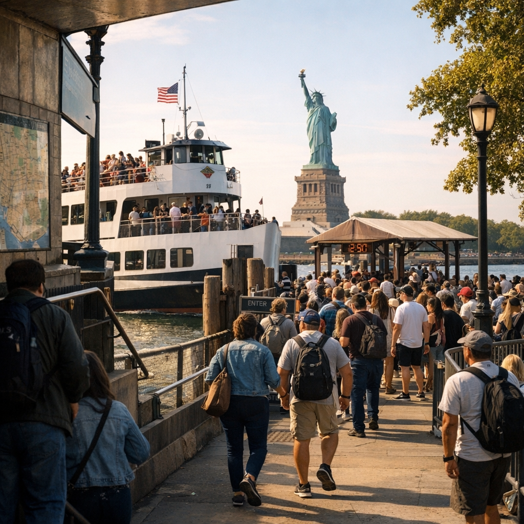Où prendre le bateau pour la Statue de la Liberté : mon itinéraire métro + ferry chronométré