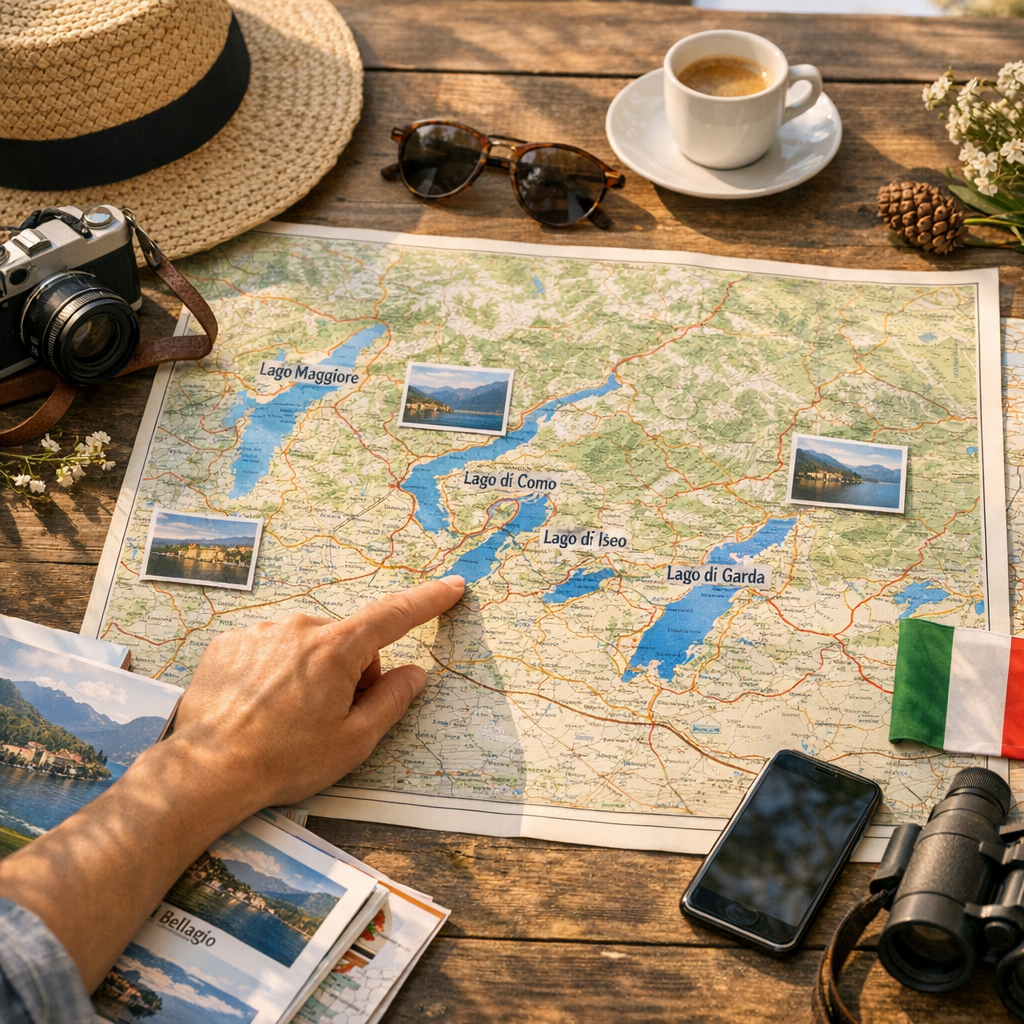 Visiter les lacs italiens : quel itinéraire pour 3, 5 ou 7 à 10 jours ?