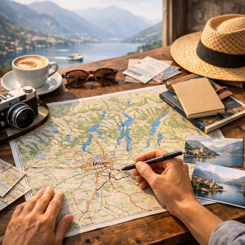Visiter les lacs italiens depuis Milan : itinéraire réaliste en 3, 4 ou 7 jours