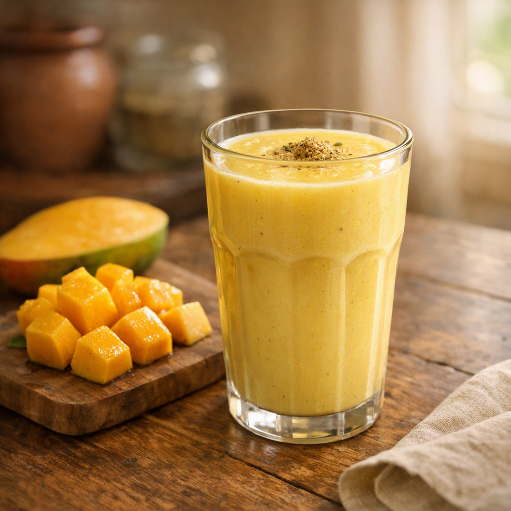 La vraie recette du lassi à la mangue, façon Pondichéry