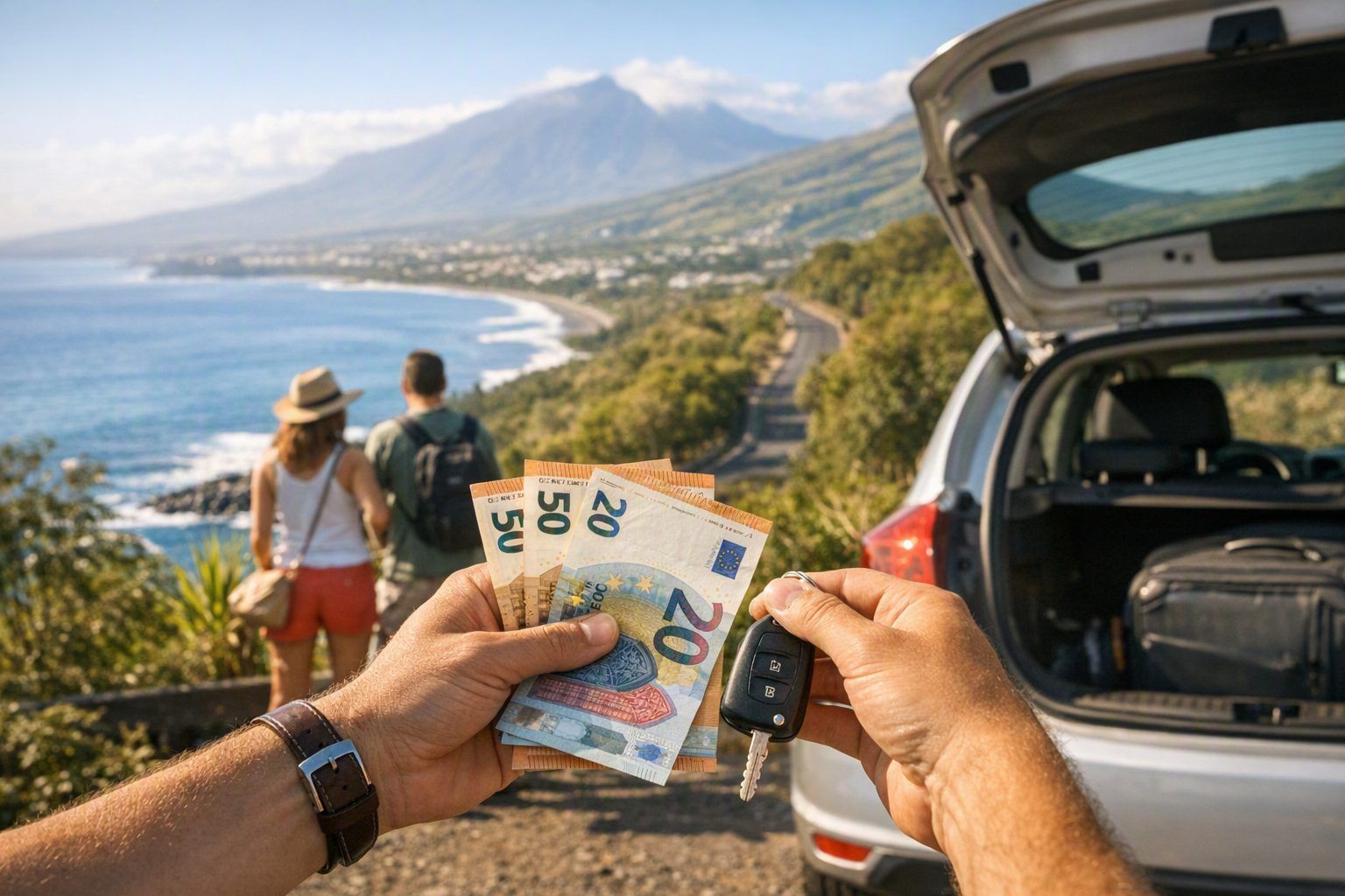 Combien coûte une location de voiture à La Réunion ?