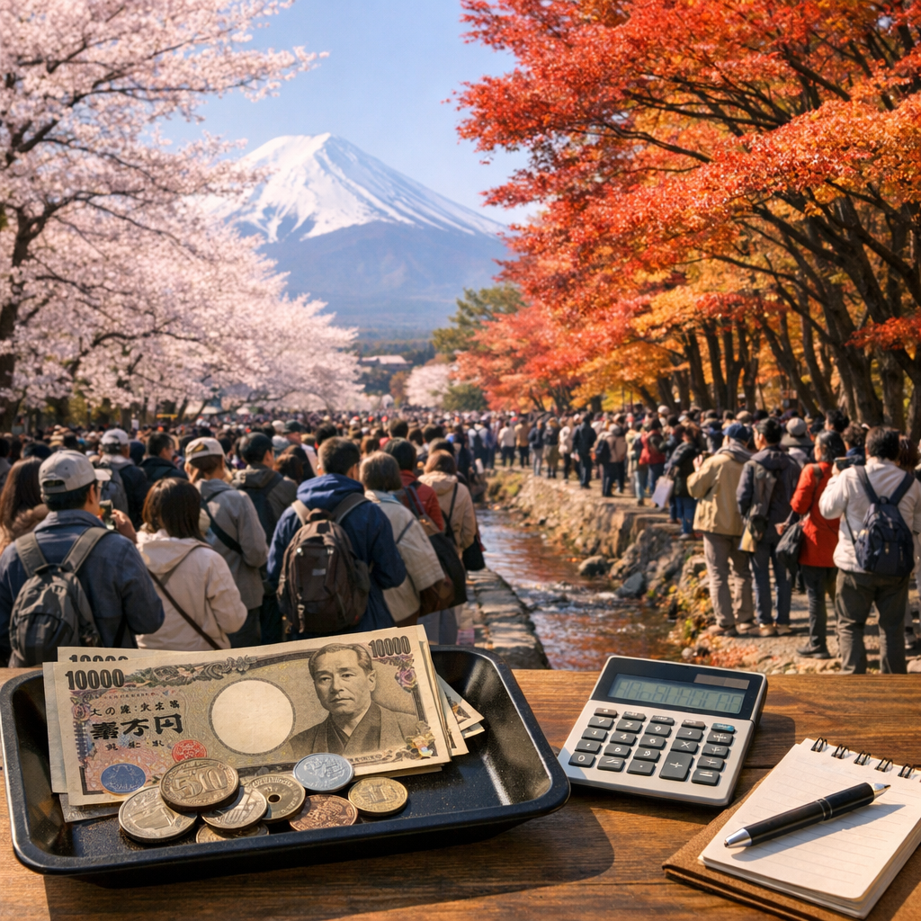 Sakura, momiji, foule et prix : le vrai arbitrage avant de réserver