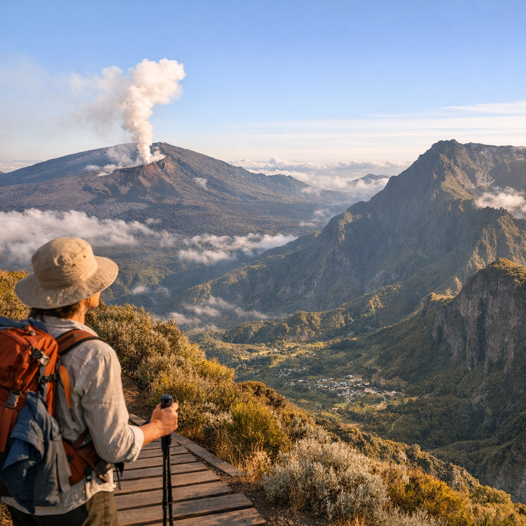 Quand partir faire de la randonnée, voir le volcan et explorer les cirques&nbsp;?