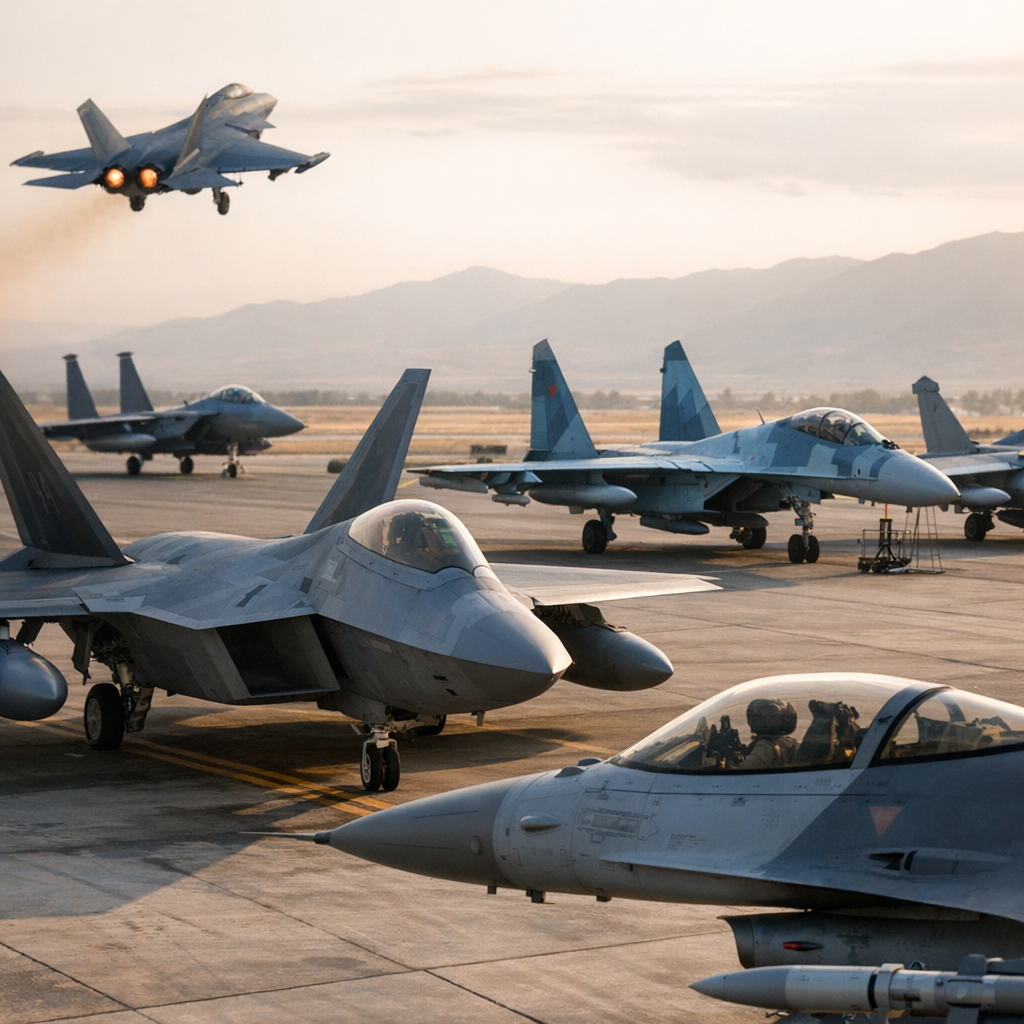 Top 8 des meilleurs avions de chasse du monde&nbsp;: forces, limites et vrais usages