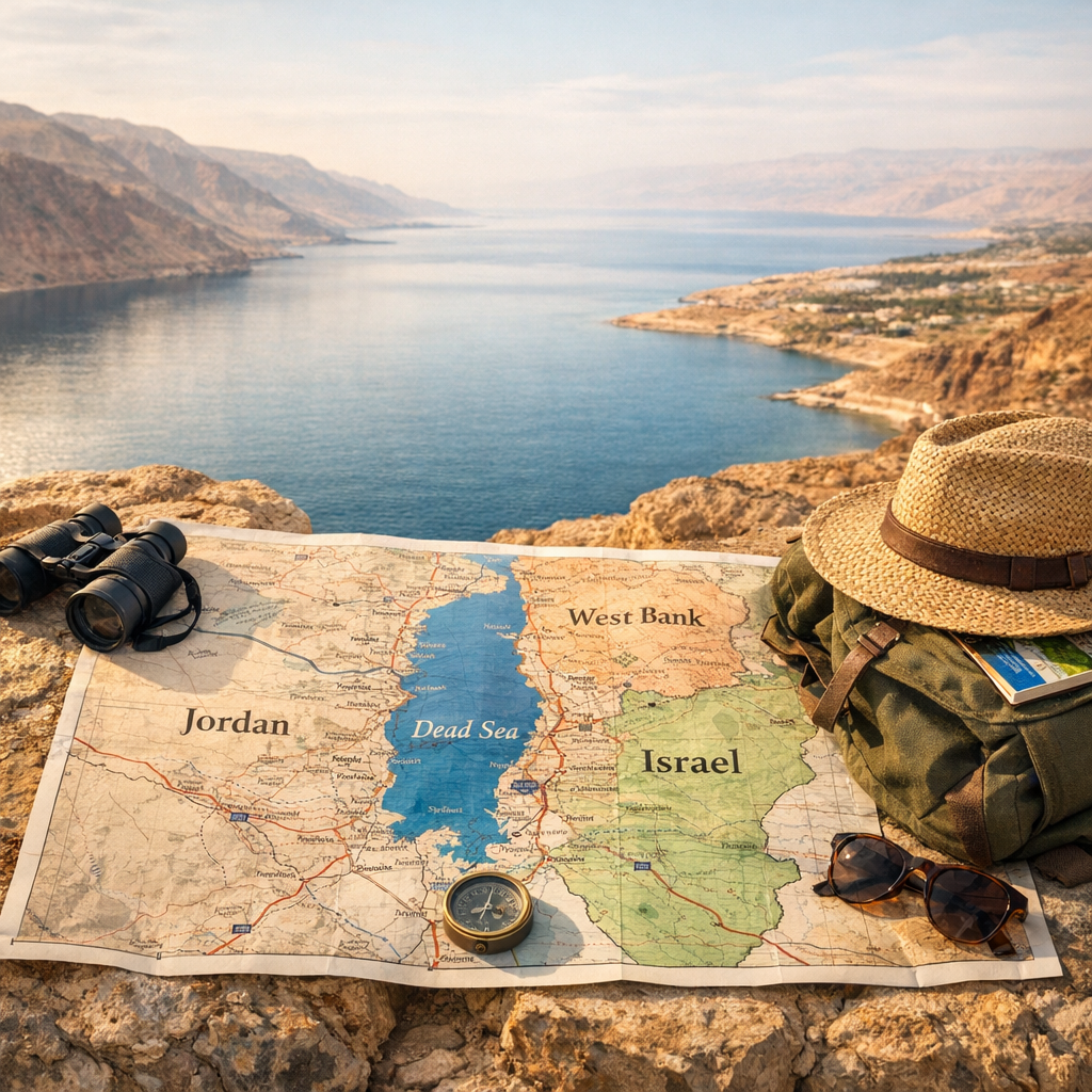 Choisir sa rive&nbsp;: Jordanie, Israël ou Cisjordanie selon votre itinéraire