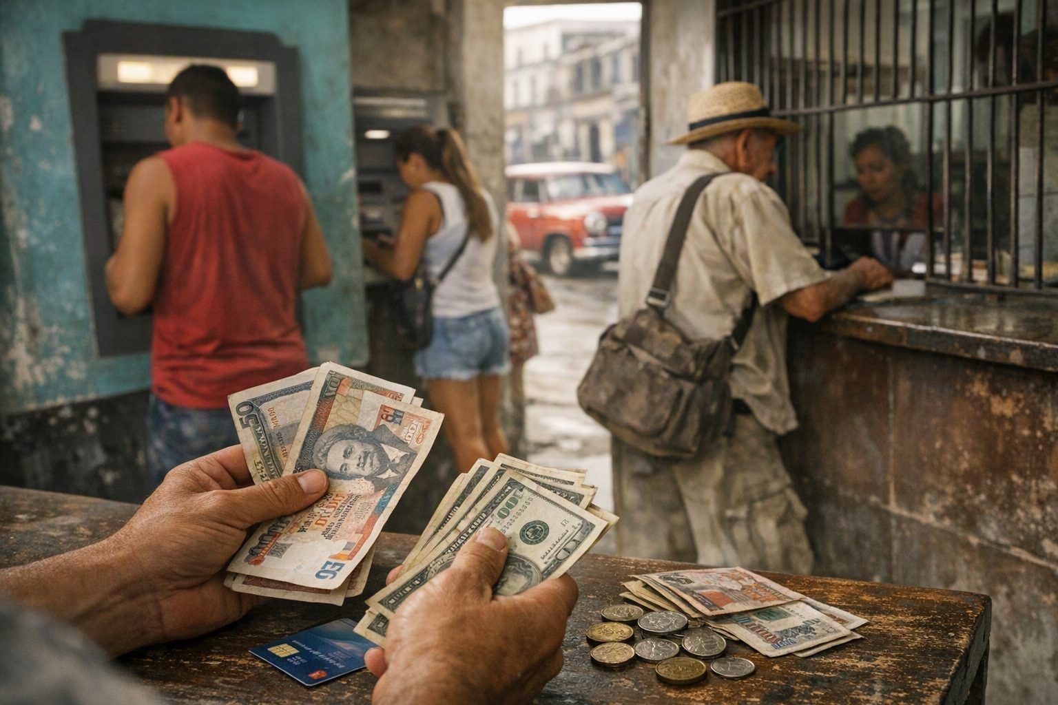 Cartes bancaires et retraits : la réalité du terrain à Cuba
