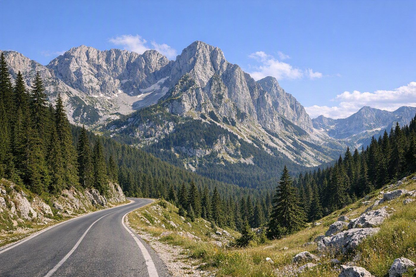 Montenegro : Vers le parc de Durmitor