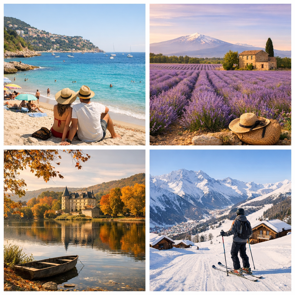 Où partir en France selon la saison ?