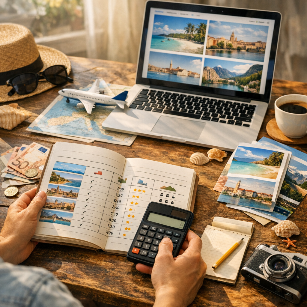 Budget d’avril&nbsp;: comparatif des destinations et prix à vérifier