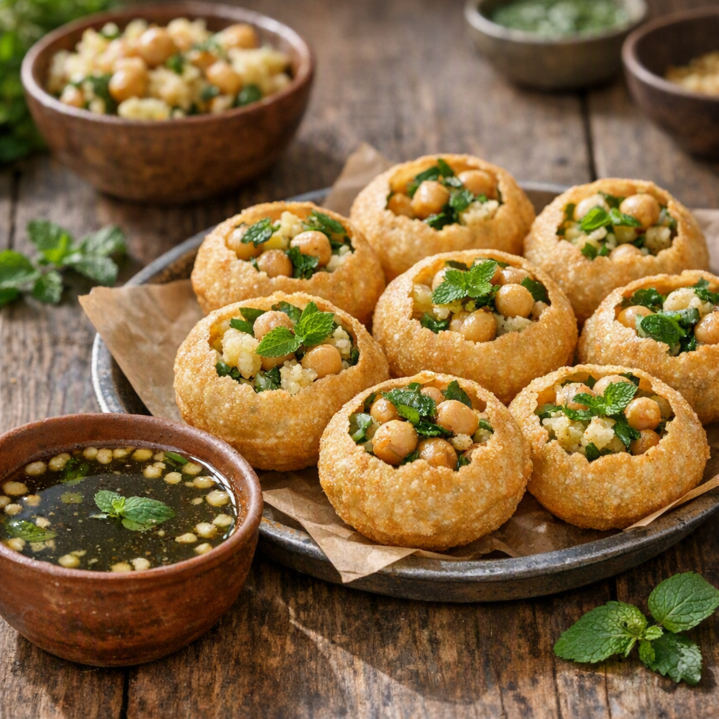 Pani puri : la recette authentique du chaat de rue indien