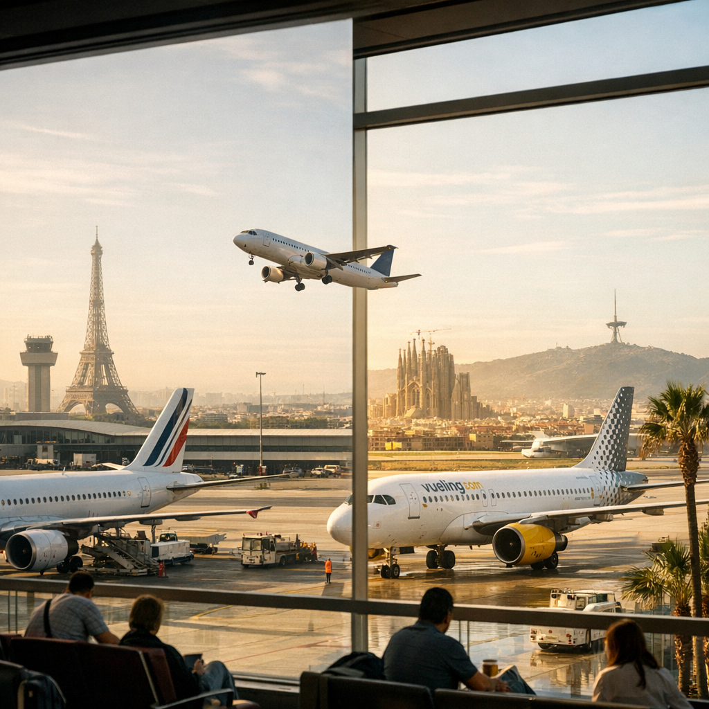 Aéroports à Paris et à Barcelone&nbsp;: le guide local d’Orly, CDG et El Prat