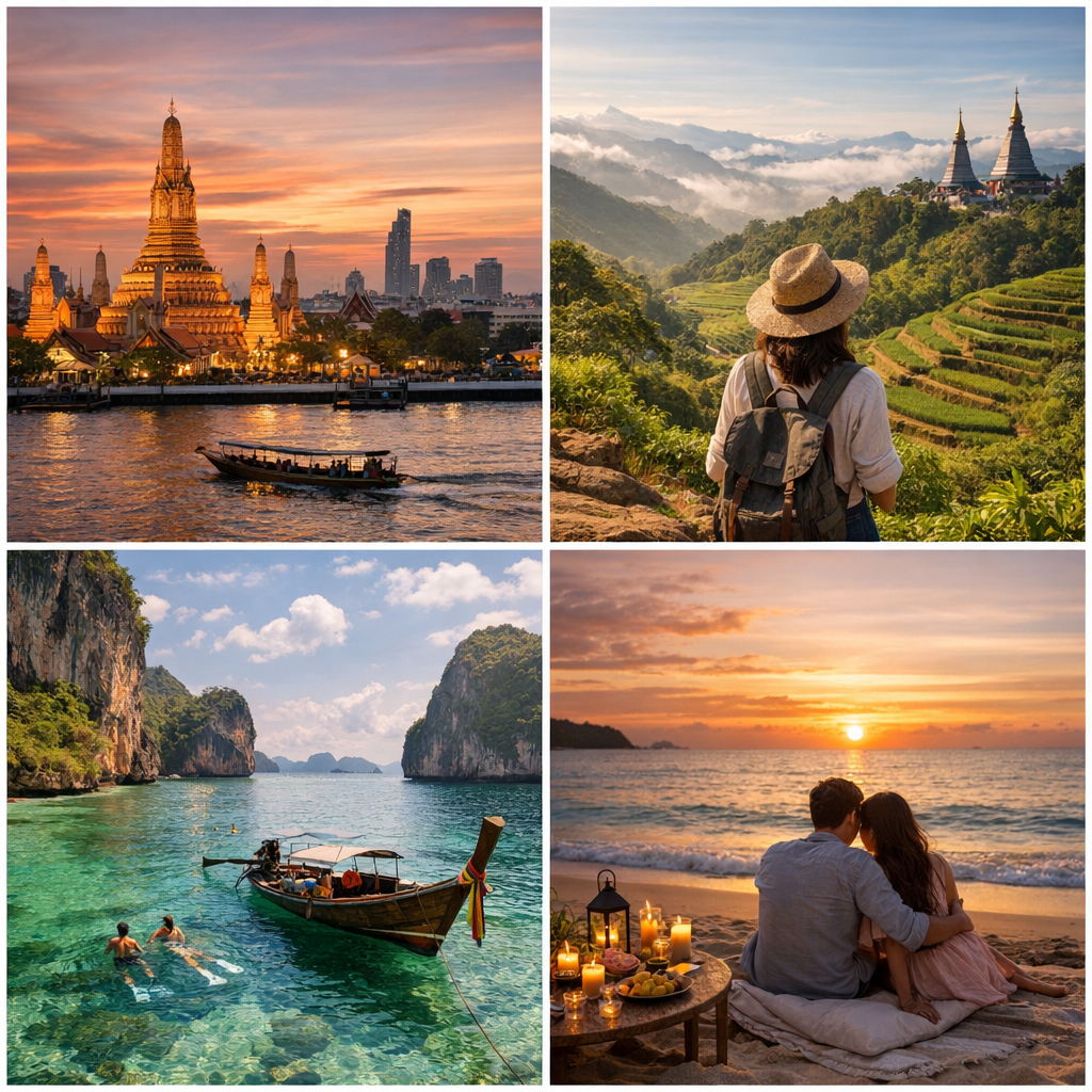 Où aller en Thaïlande : Bangkok, Nord, îles et séjour en amoureux