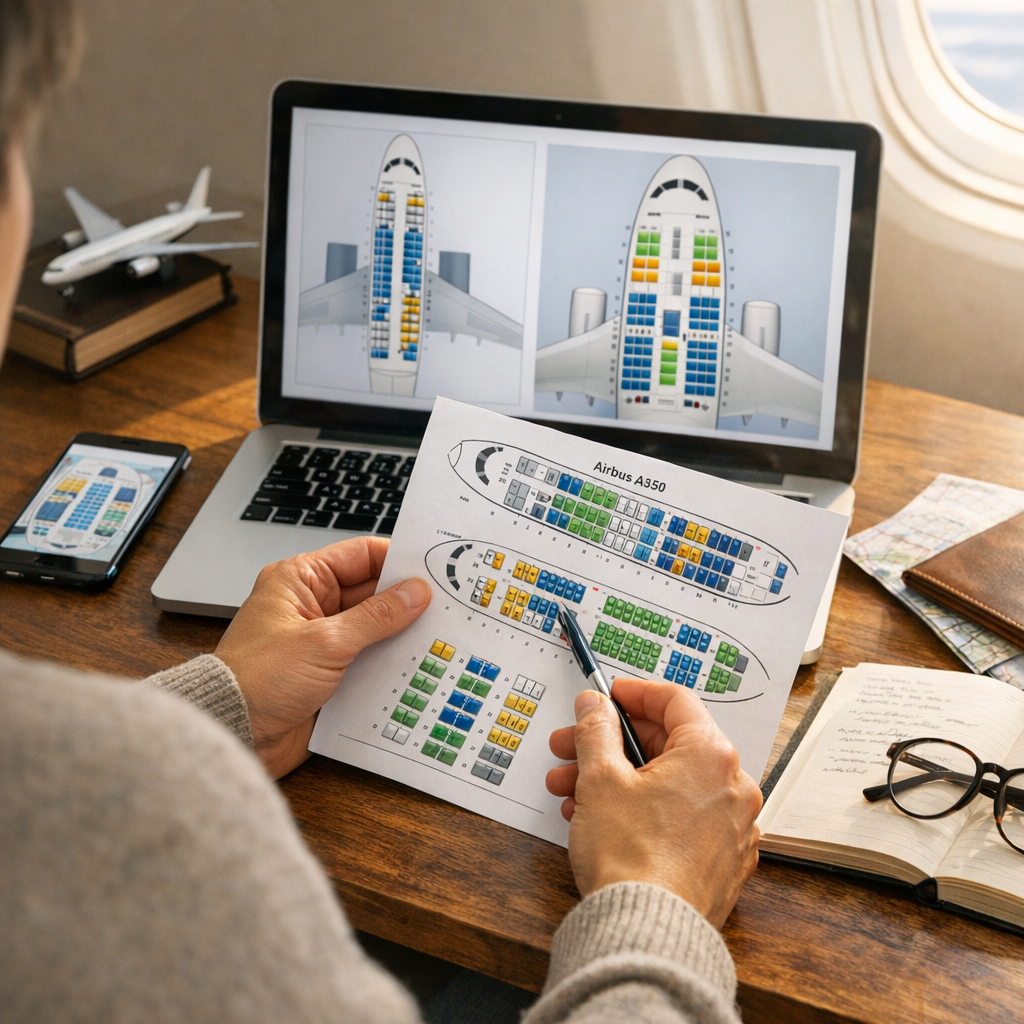 3. Où trouver le bon plan de cabine selon la compagnie et l’appareil