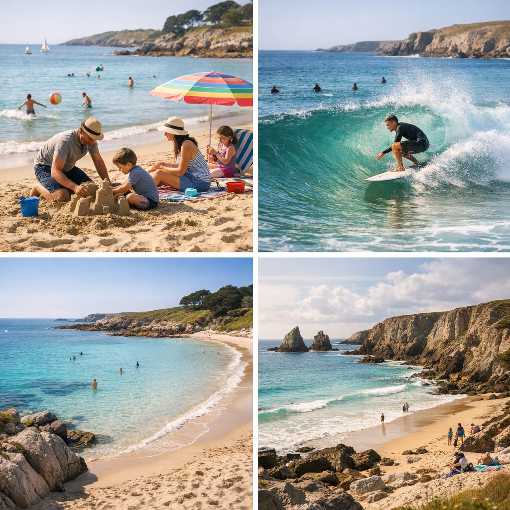 Quelle plage choisir selon votre voyage&nbsp;: famille, surf, eau turquoise ou Bretagne Sud