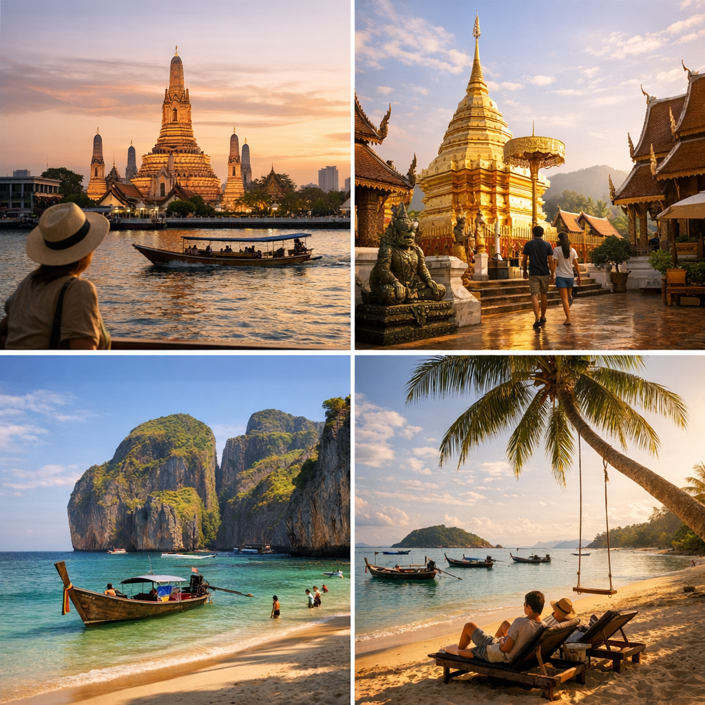 Où partir selon la saison : Bangkok, Chiang Mai, Phuket ou Koh Samui