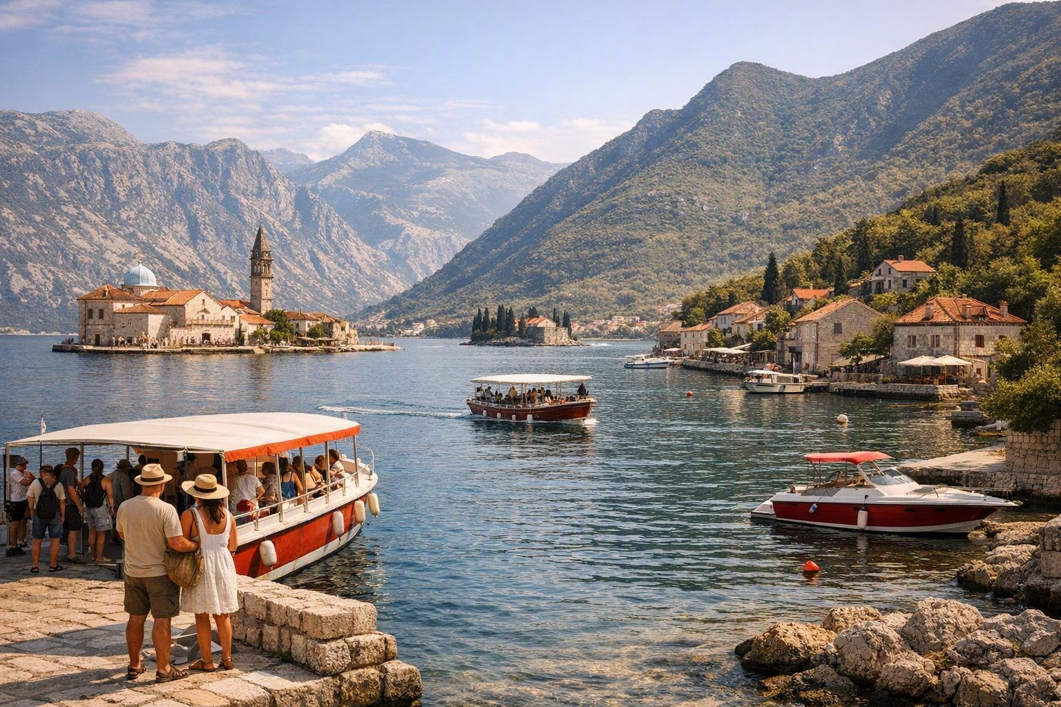 Bouches de Kotor : comparer les excursions vers Perast et les villages voisins