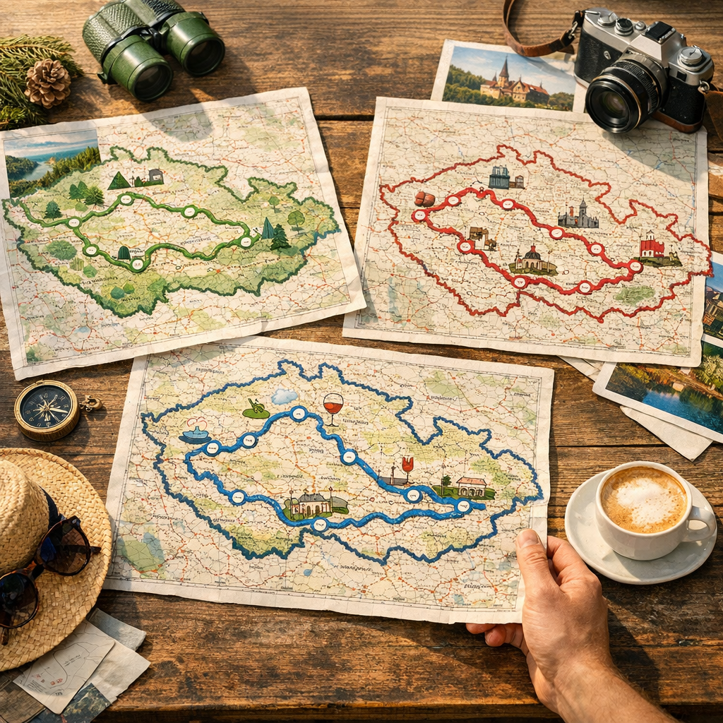 Trois mini-itinéraires cartographiés selon votre humeur de voyage