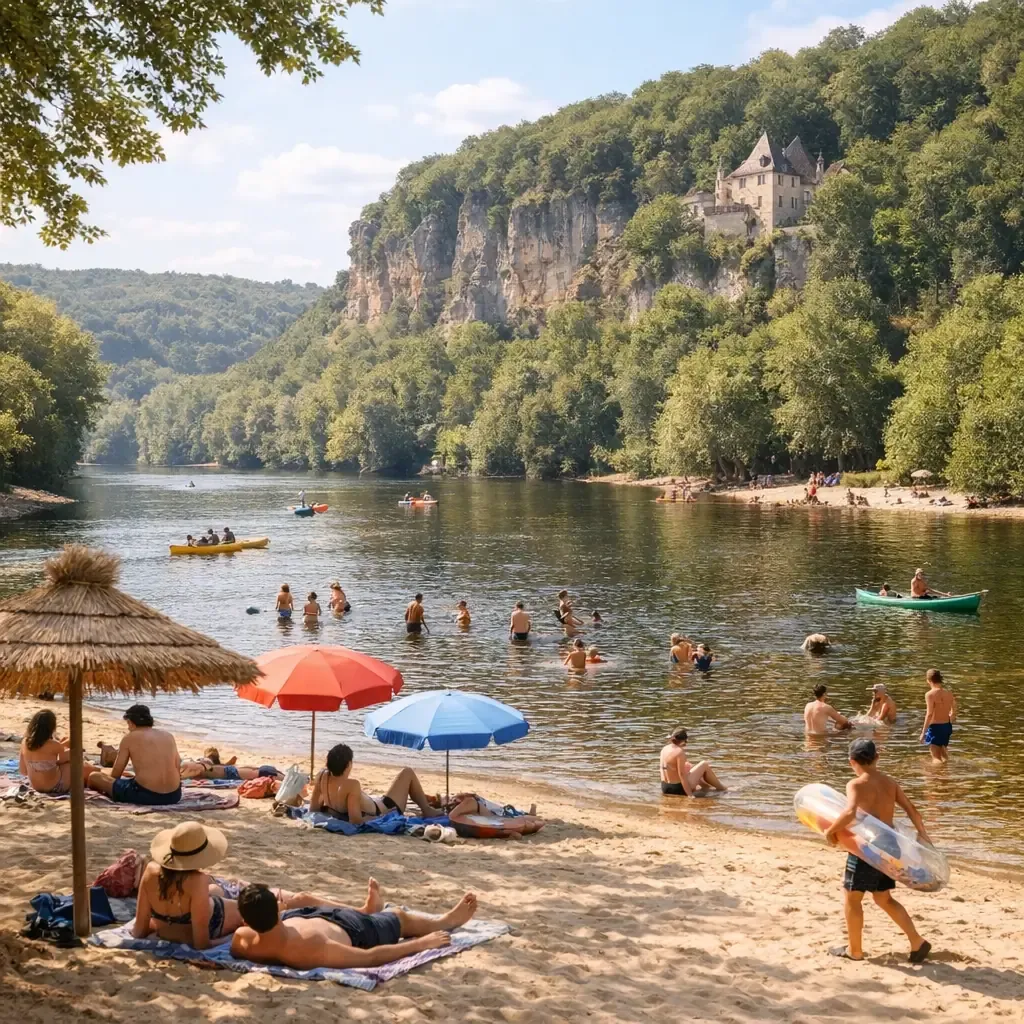 Soleil Plage en Dordogne&nbsp;: quand la plage n’est pas forcément la mer