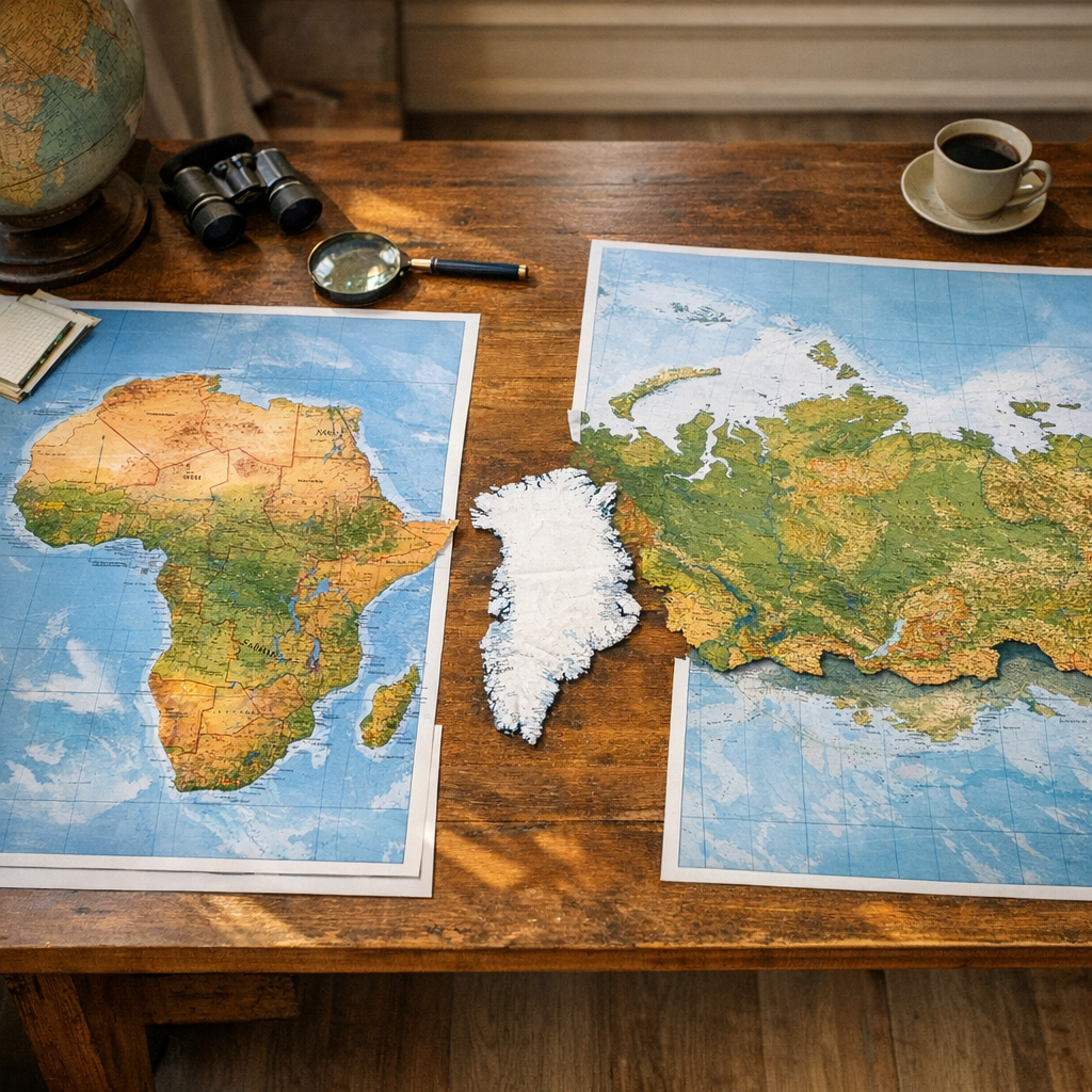 Afrique, Groenland, Russie&nbsp;: les écarts qui surprennent le plus