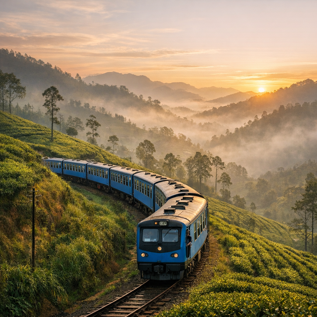 Comment Voyager en train au Sri Lanka sans se tromper