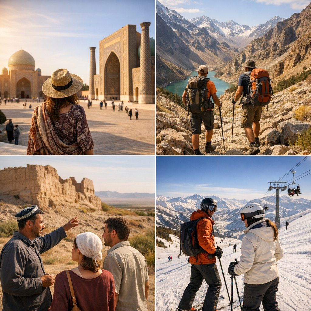 L’Ouzbékistan selon vos envies : culturel, aventure, accompagné ou ski