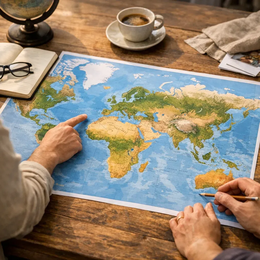 France, Europe, Afrique : le test visuel qui remet les continents à leur place