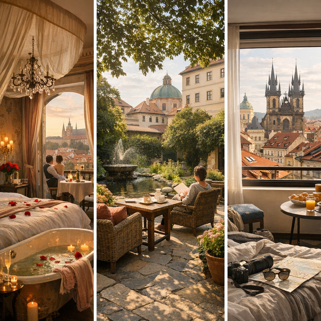Où dormir à Prague selon votre style : romantique, calme ou tout à pied