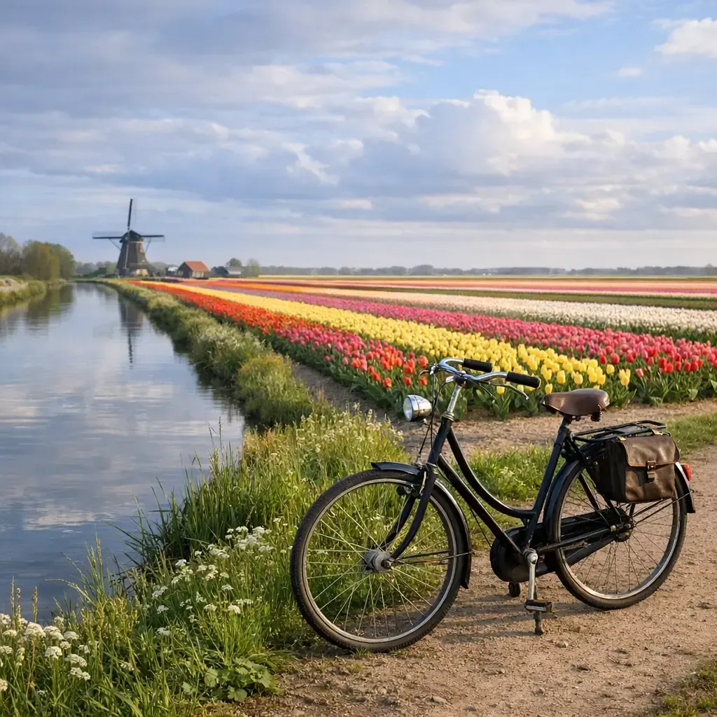 Quand voir les Tulipes aux Pays-Bas sans voiture ?