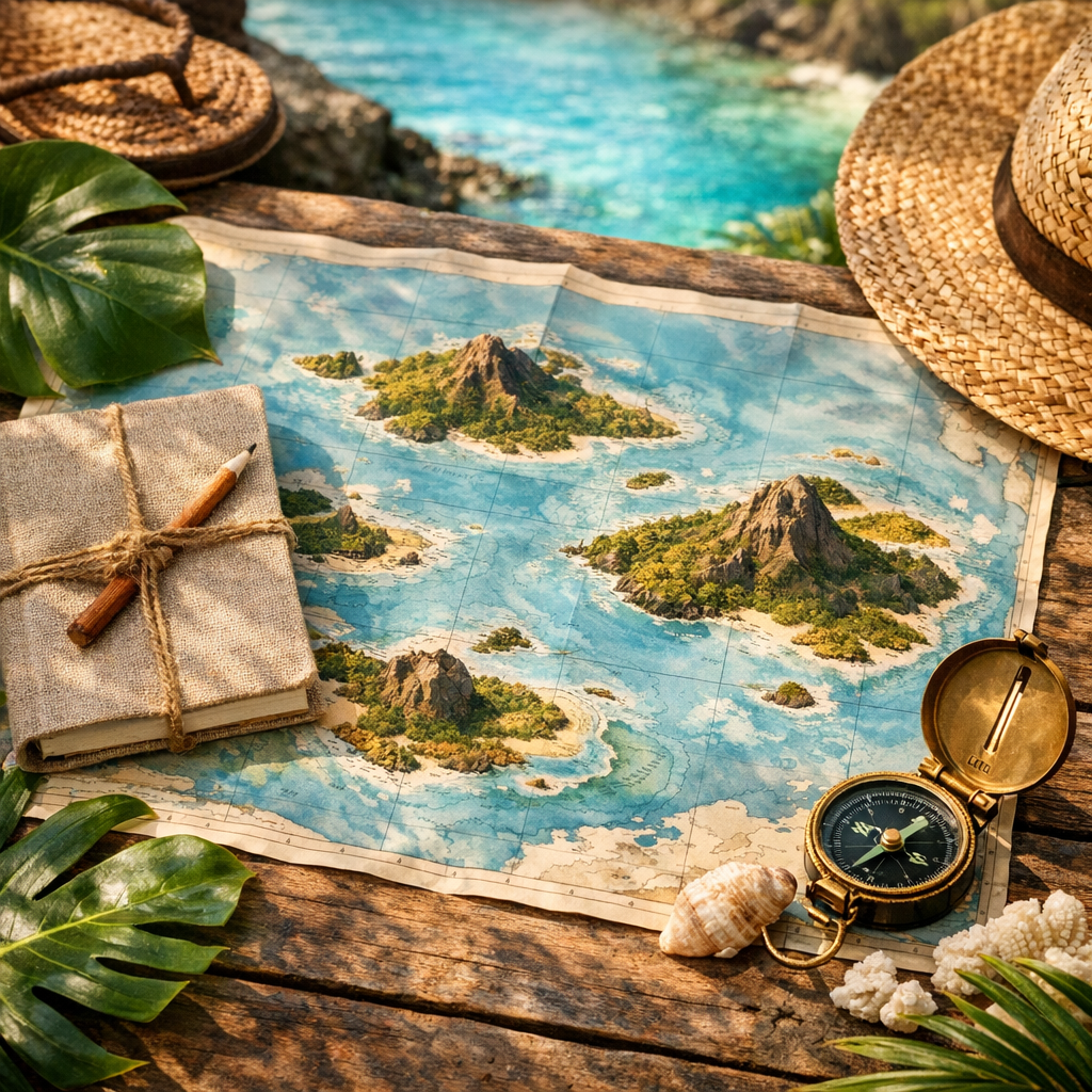 La Carte des Îles Marquises révèle un archipel à part