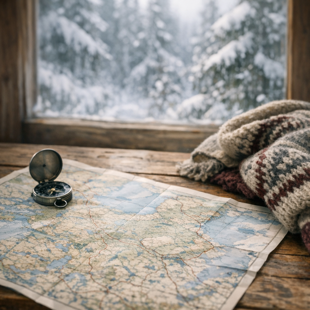 La Carte Finlande-Laponie : régions, routes et saisons