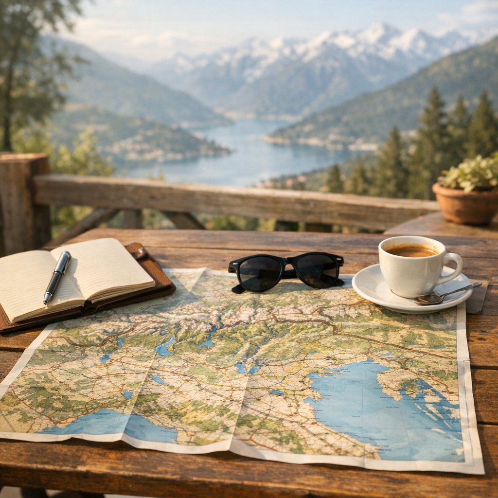 La Carte touristique de l’Italie du Nord : zones, lacs et circuits