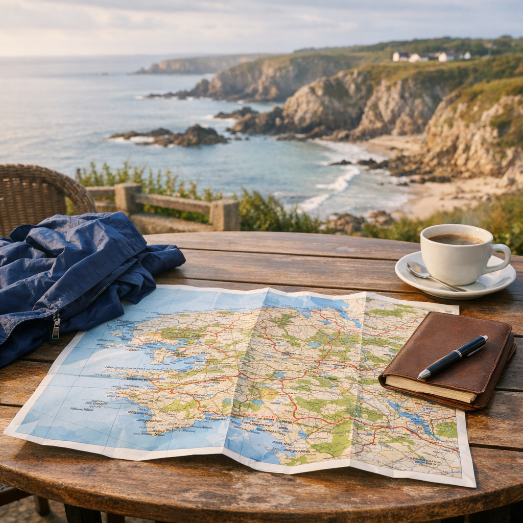 La Carte touristique du Finistère aide à choisir son séjour