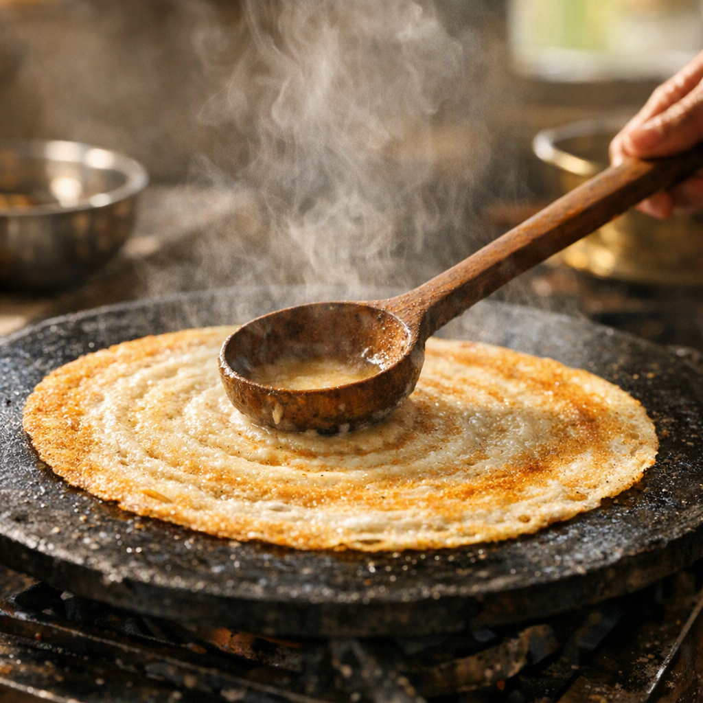 La recette du dosa maison qui m'a reconnectée à Pondichéry