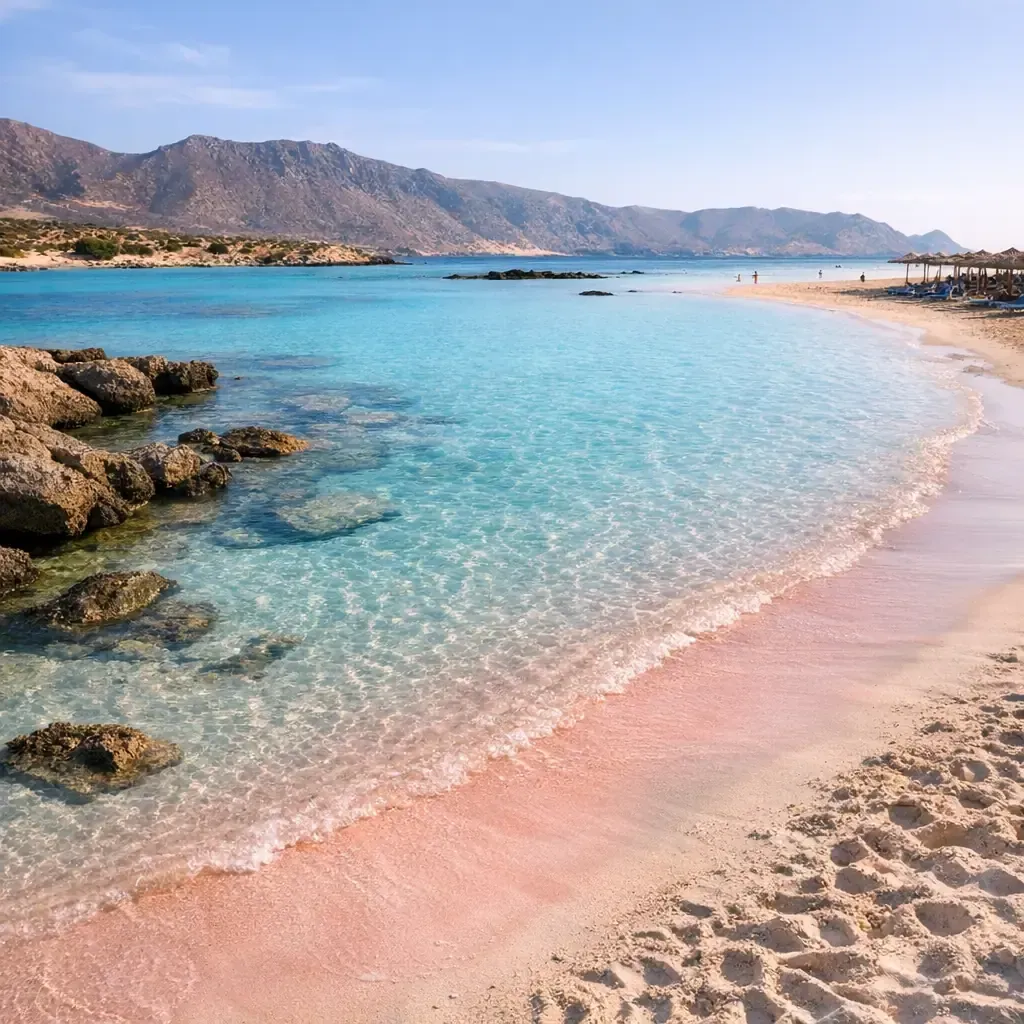 En Crète, Elafonisi se visite au-delà du sable rose