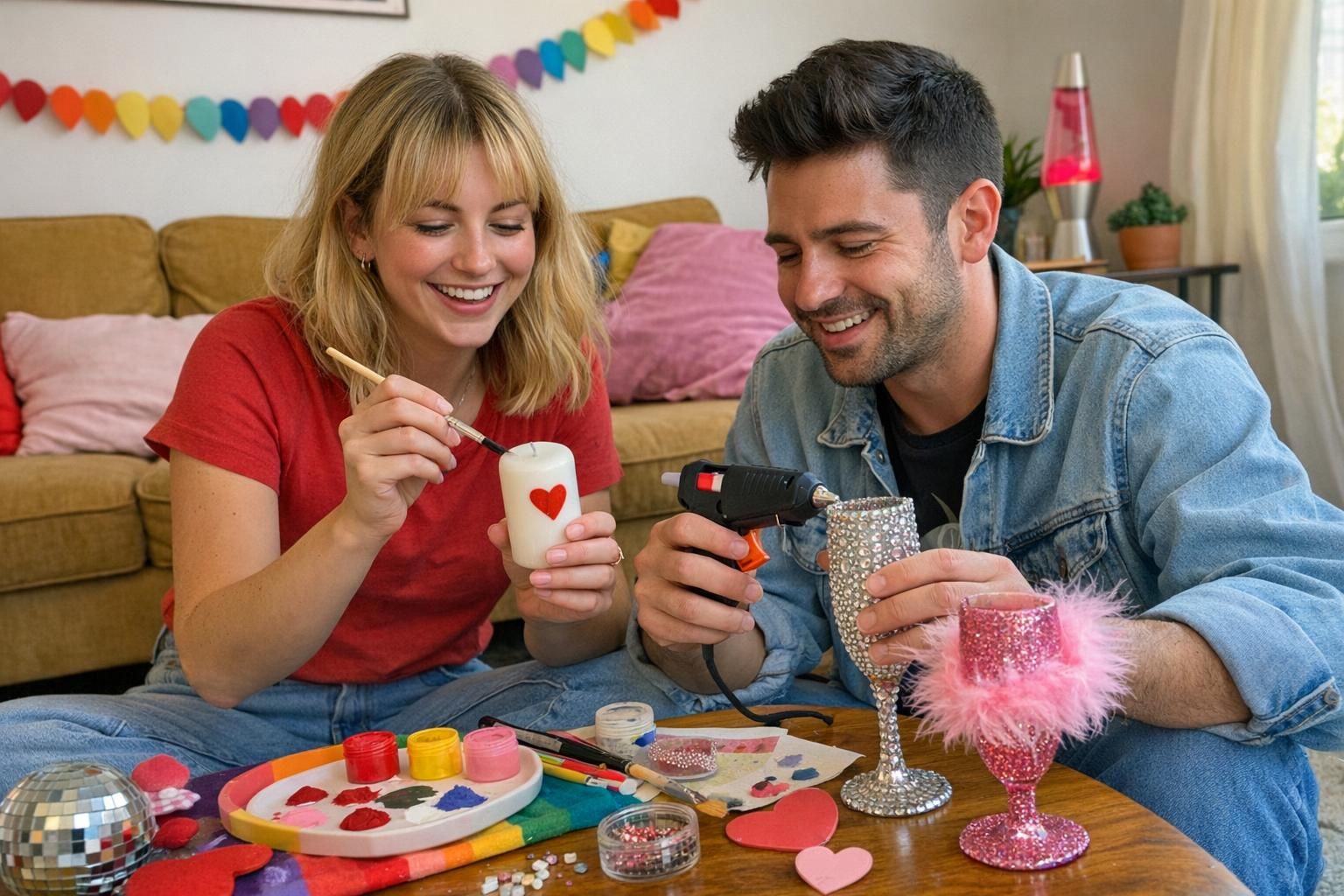 Lucky Love : 5 gestes pour une soirée pop couture chez soi