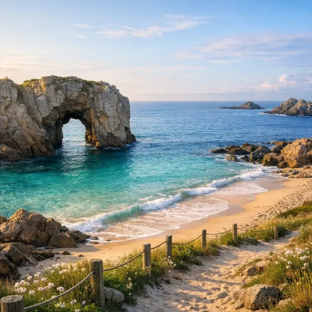 La Plage de la Roche Percée dépend de votre destination