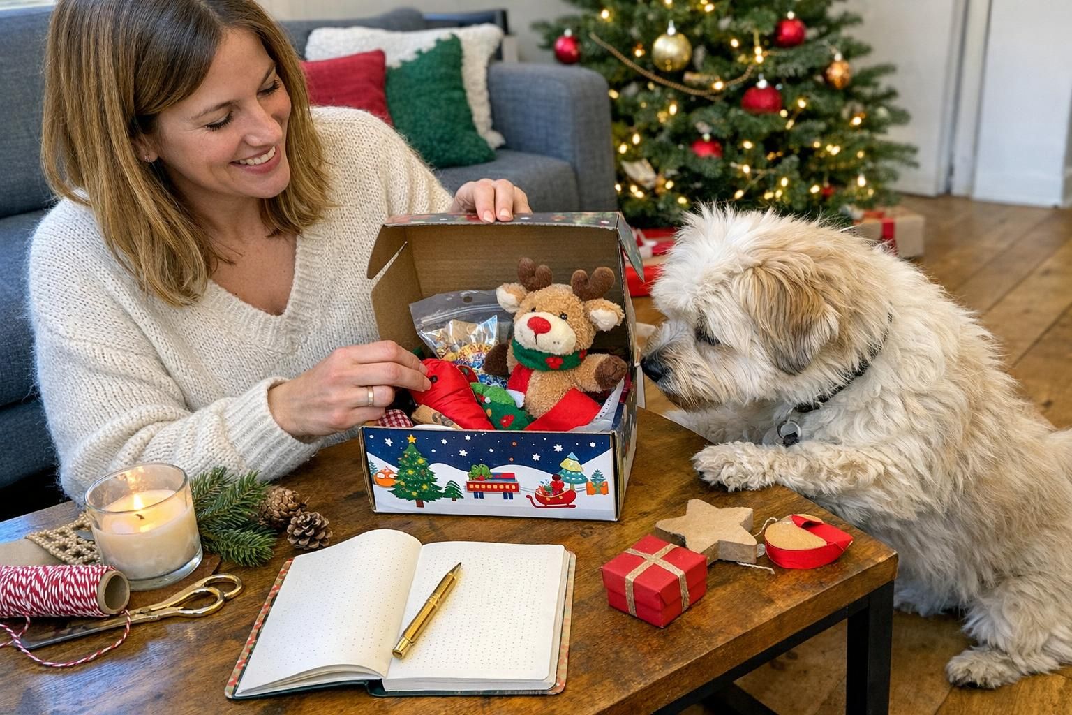 Bailey et la Woufbox de Noël : 5 idées pour un rituel chic