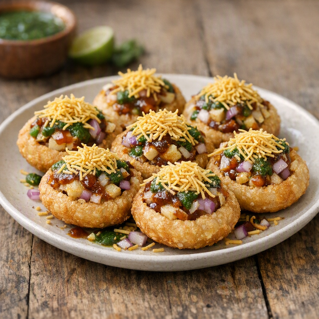 Sev puri maison : ma recette du chaat croustillant de Mumbai