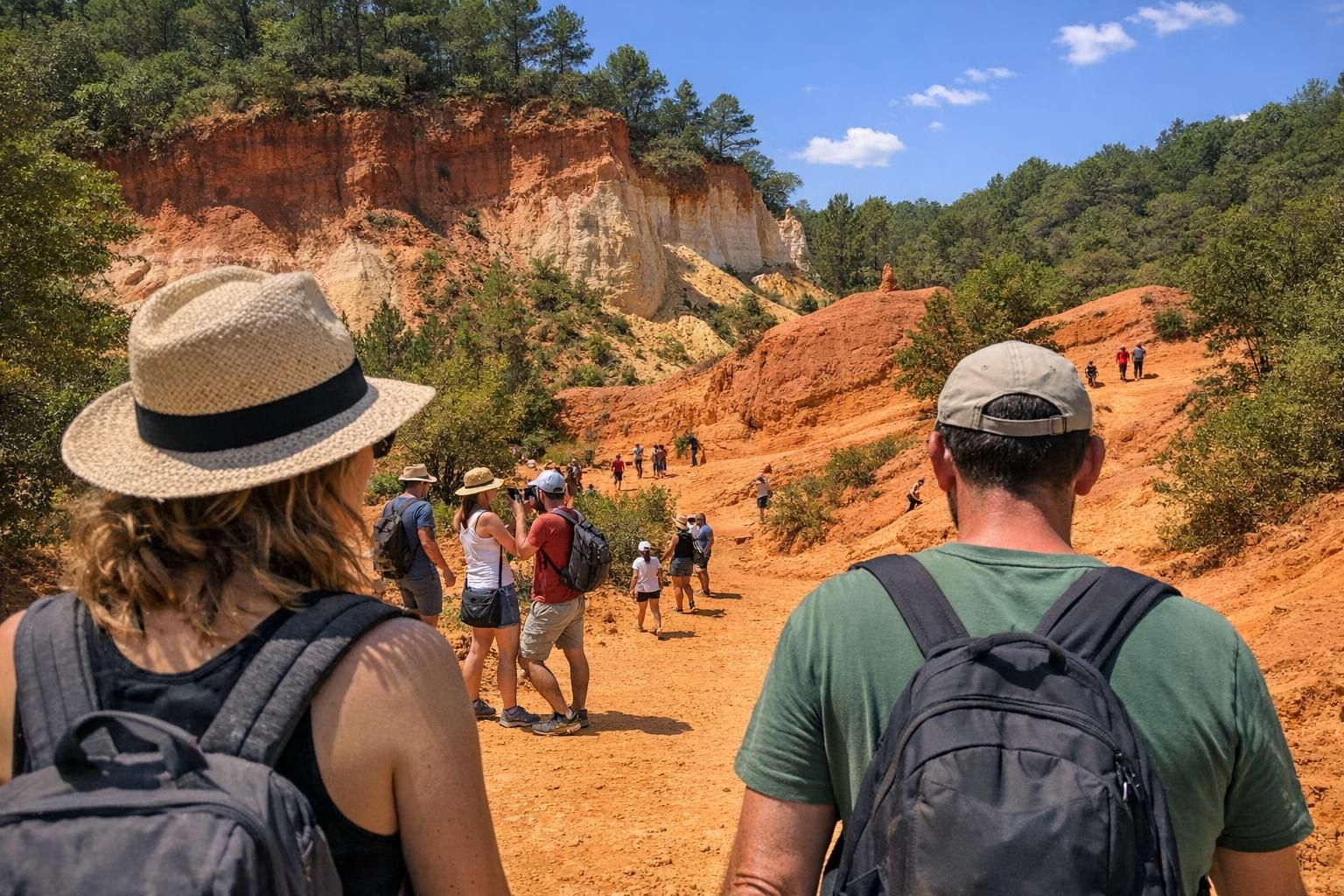 Colorado provençal de Rustrel : 5 instants ocres à vivre lentement