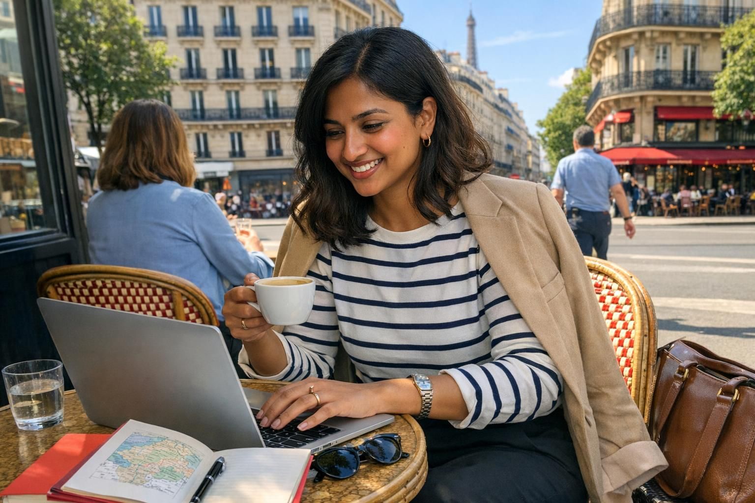 3 façons de porter la marinière #2 : le style working girl