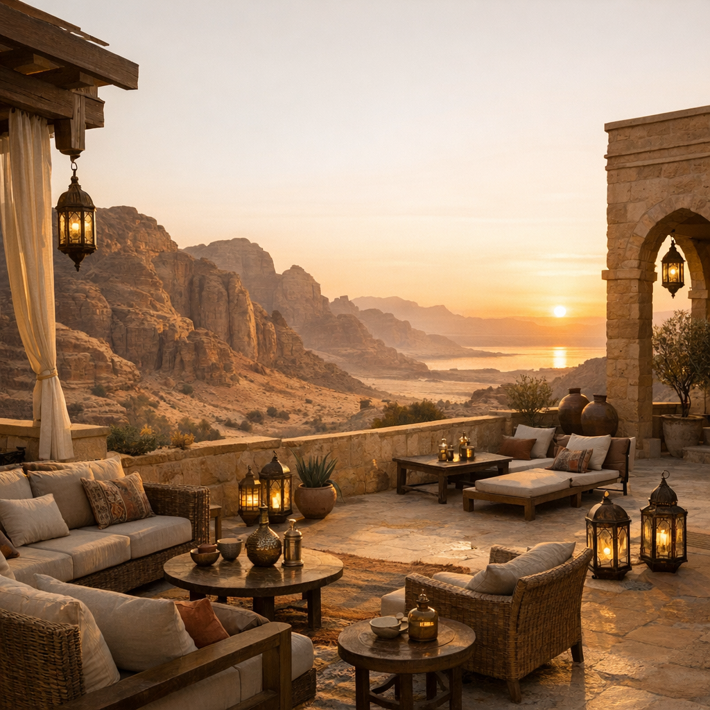 Un hôtel en Jordanie se choisit selon votre itinéraire
