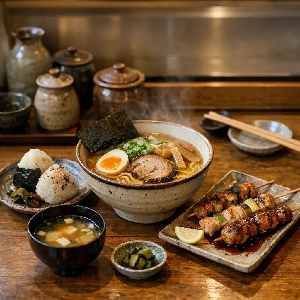 Quels Plats japonais commander pour un premier voyage au Japon ?