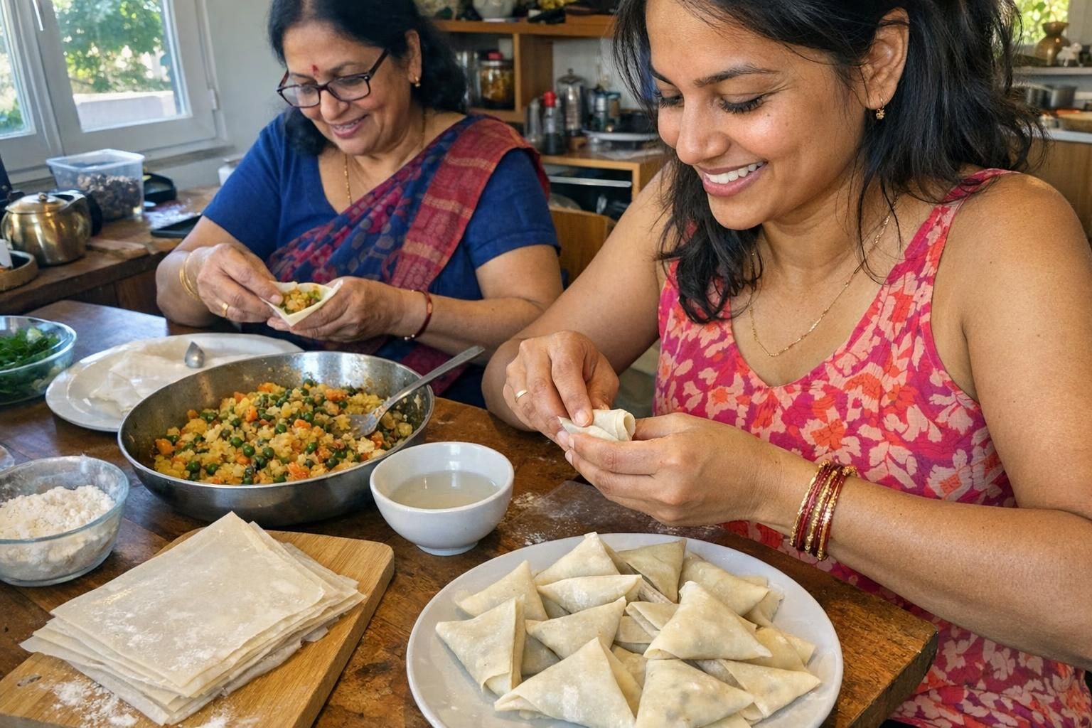 Samossas aux légumes : 5 gestes pour retrouver l’Inde