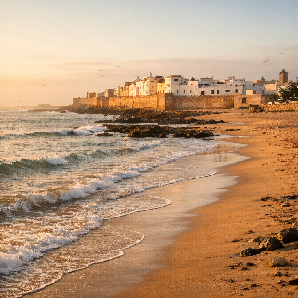 La mer au Maroc mêle belles plages et villes de bord de mer