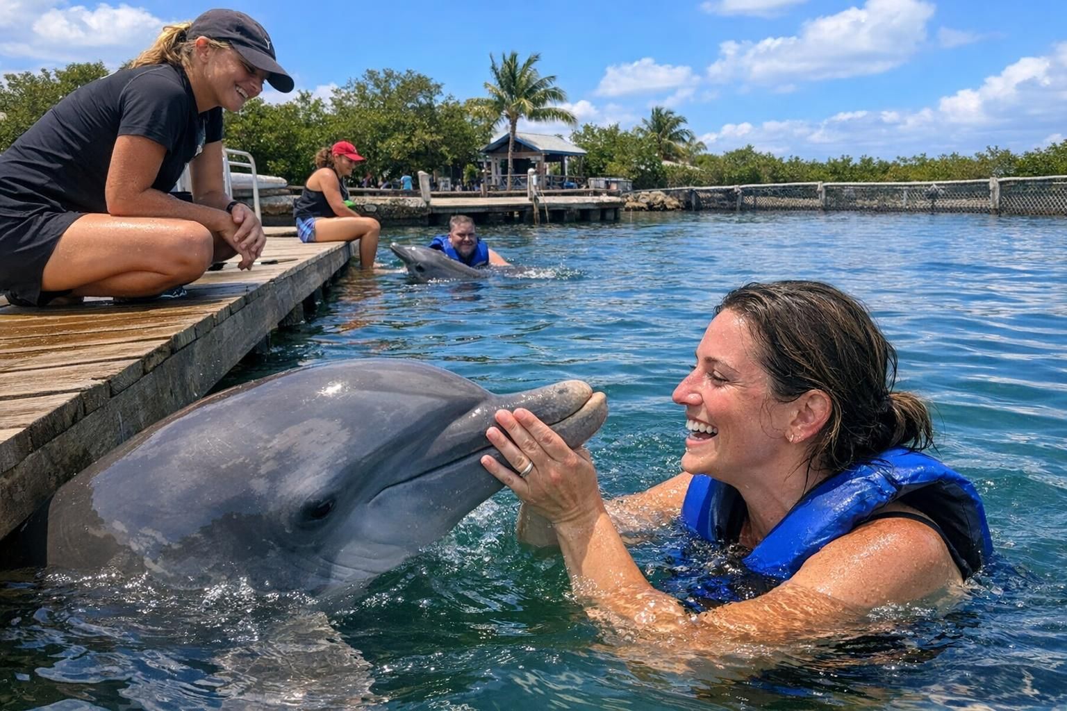 Nager avec les dauphins @ Dolphin Plus, Floride : 5 émotions
