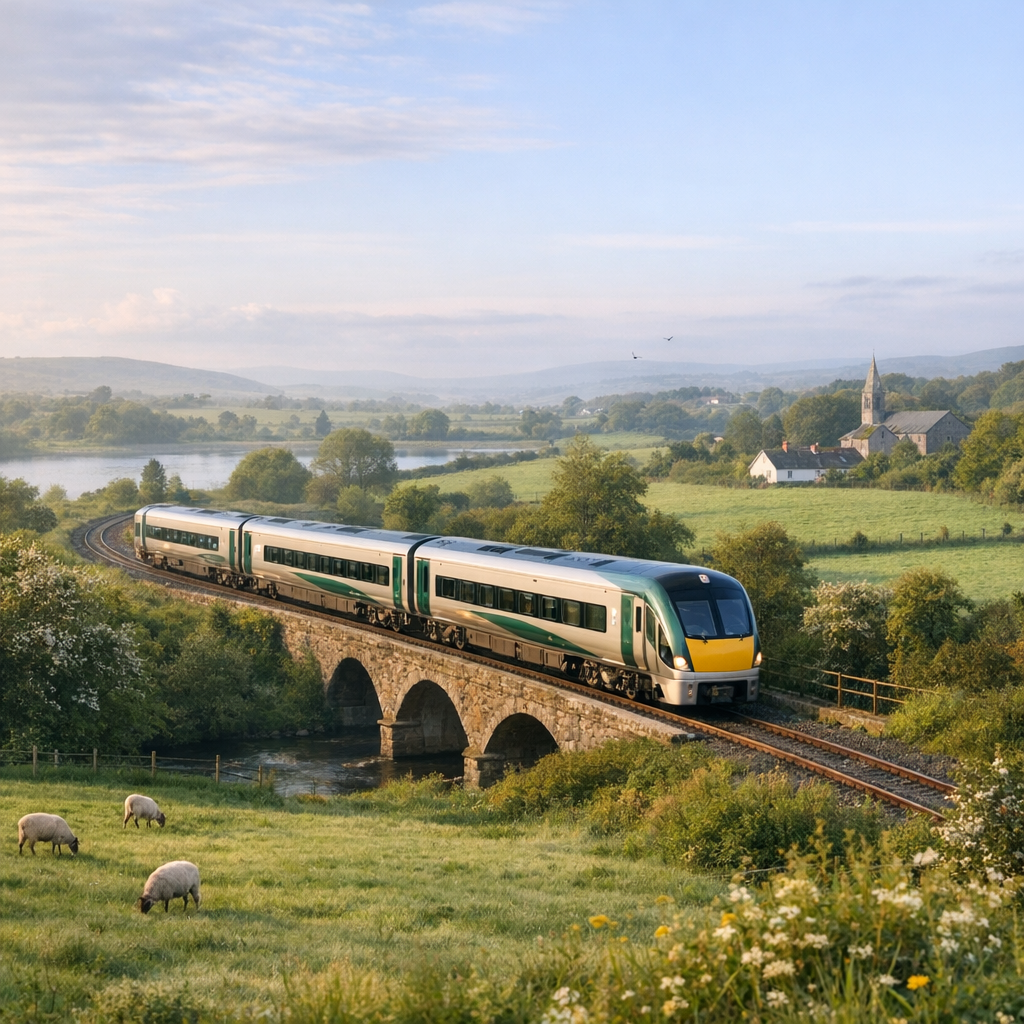Voyager en train en Irlande se prépare facilement